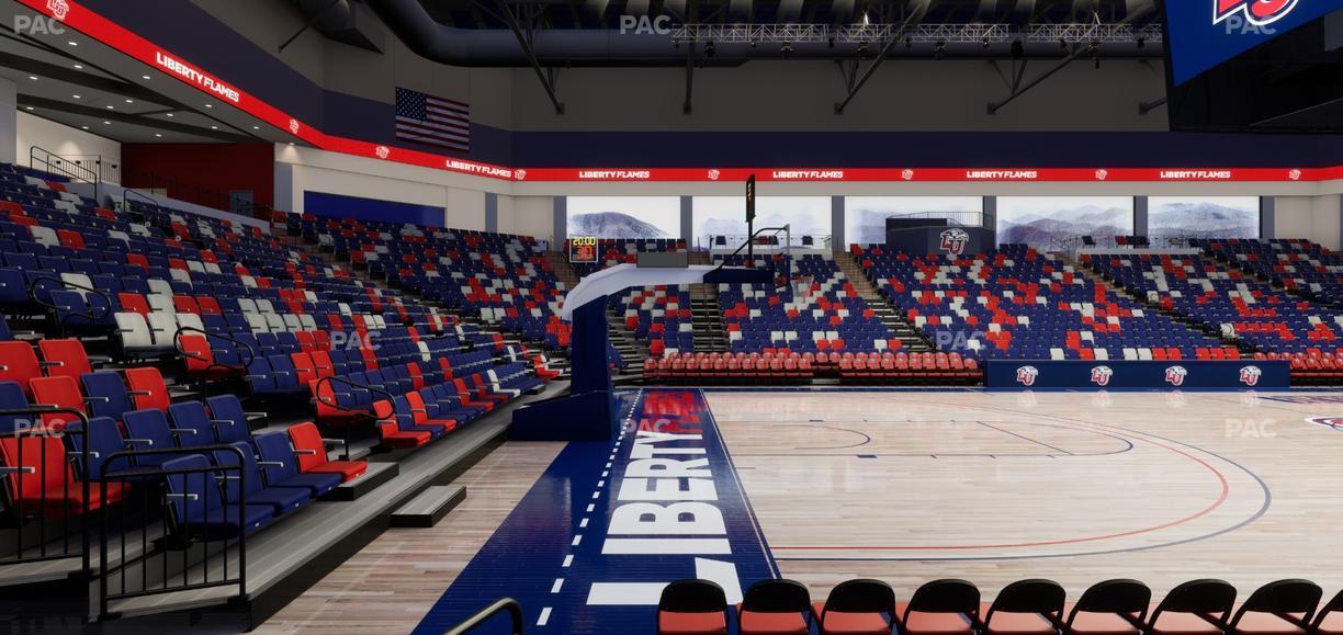 Liberty Arena - Section 5 Seat View