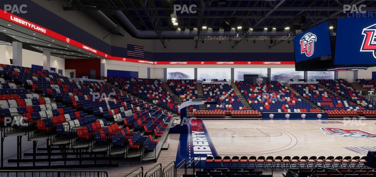 Liberty Arena - Section 5 Seat View