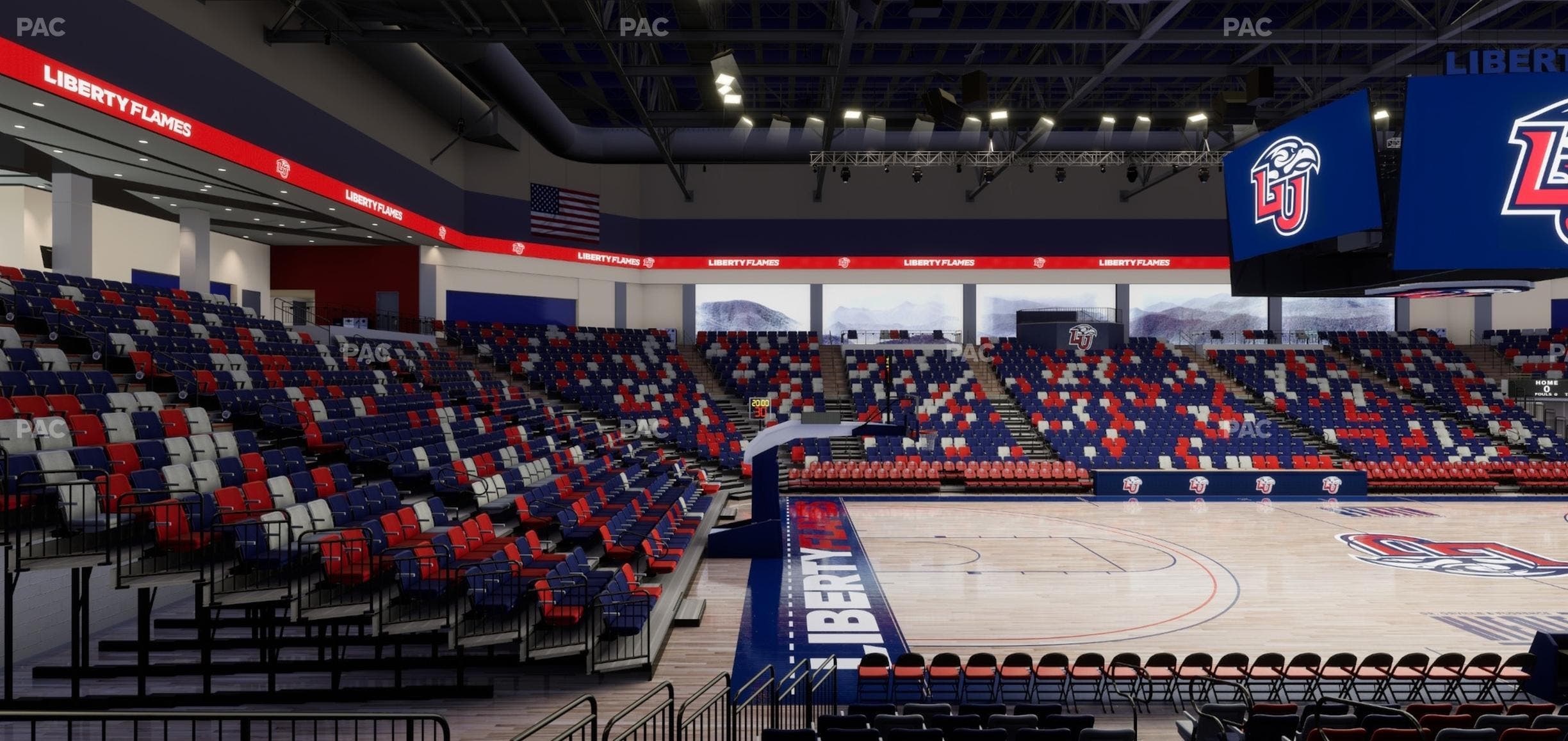 Liberty Arena - Section 5 Seat View