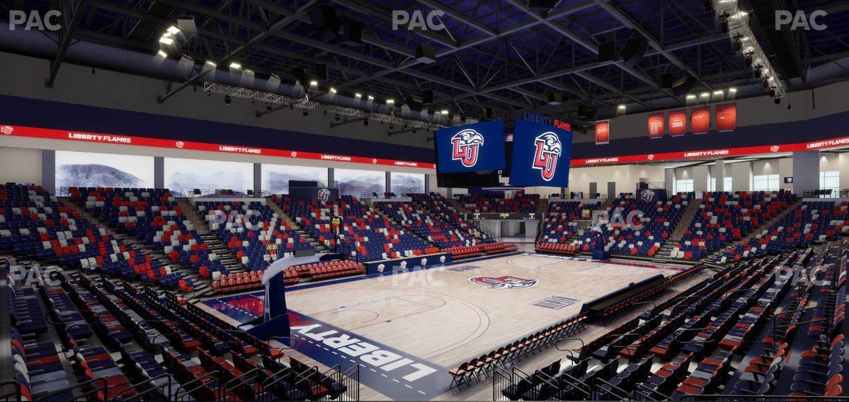 Liberty Arena - Section 6 Seat View