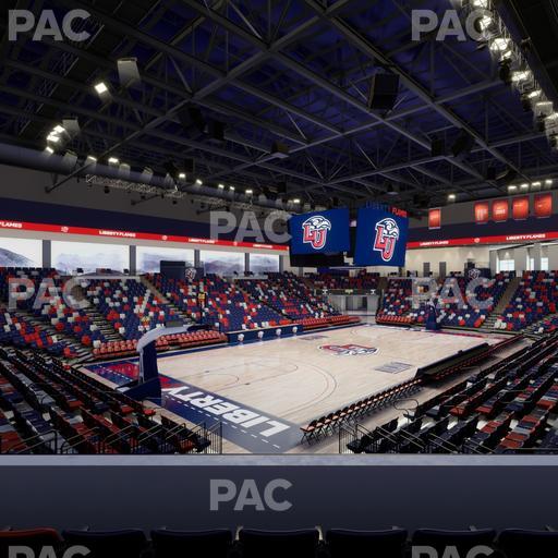 Liberty Arena - Section 6 Seat View