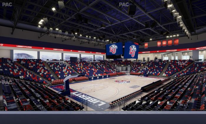 Liberty Arena - Section 6 Seat View