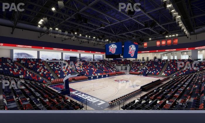 Liberty Arena - Section 6 Seat View
