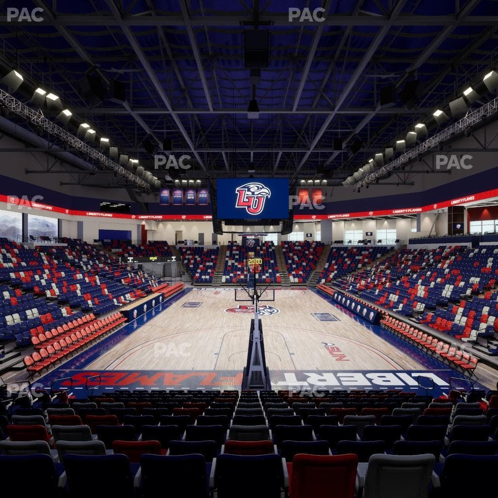 Liberty Arena - Section 8 Seat View