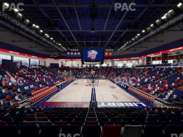 Liberty Arena - Section 8 Seat View