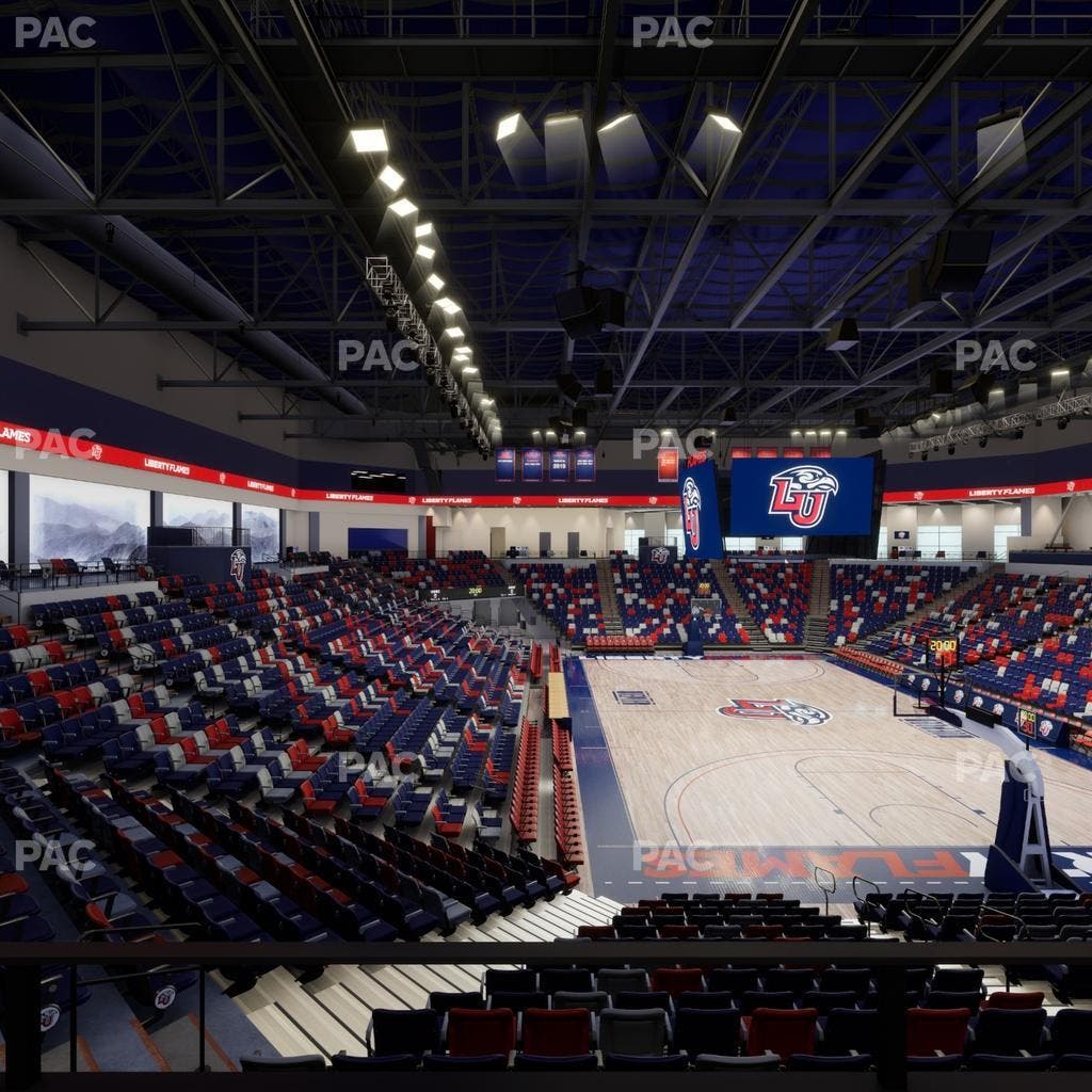 Liberty Arena - Section 9 Seat View
