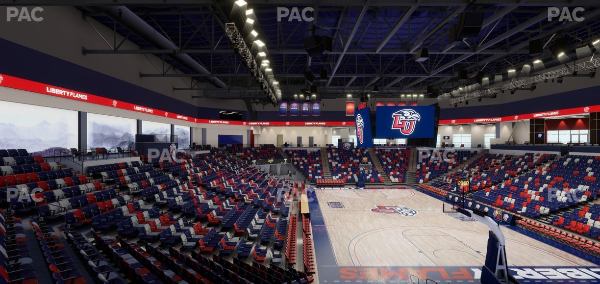 Liberty Arena - Section 9 Seat View