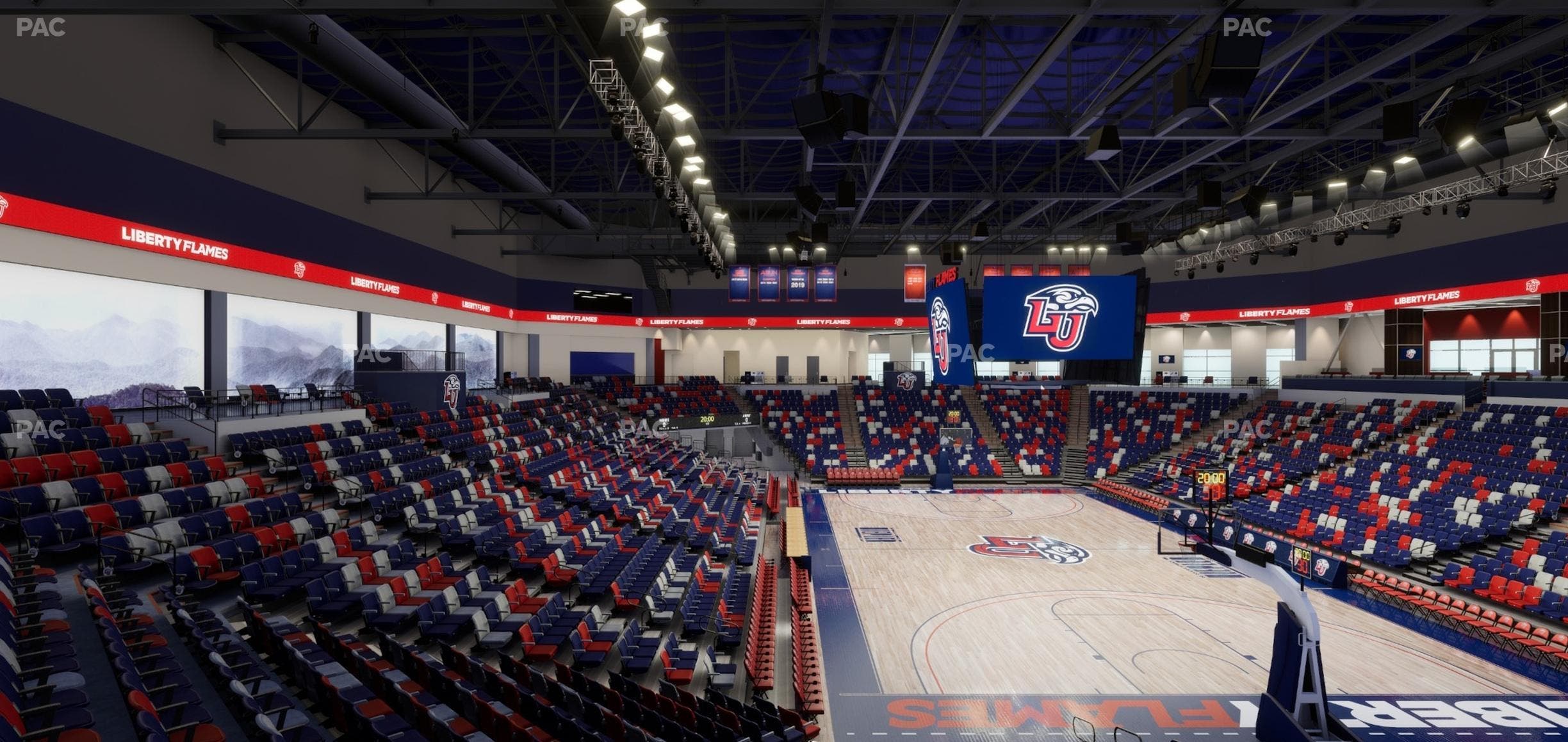Liberty Arena - Section 9 Seat View