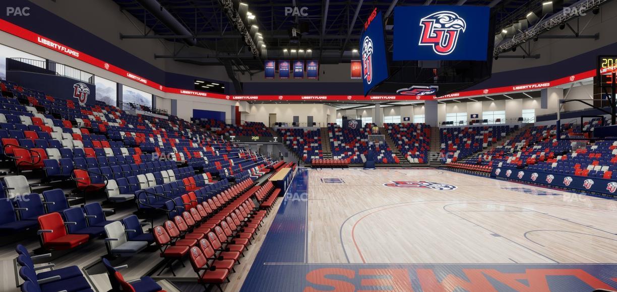 Liberty Arena - Section 9 Seat View