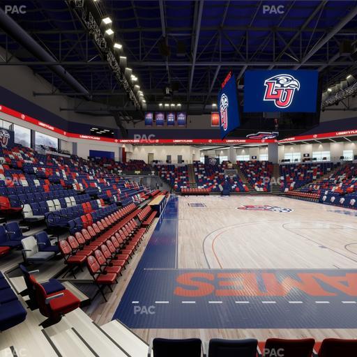 Liberty Arena - Section 9 Seat View