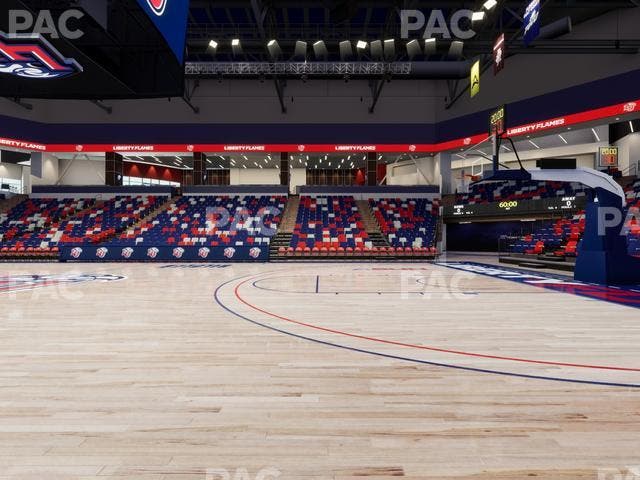 Liberty Arena - Section Courtside Seat View