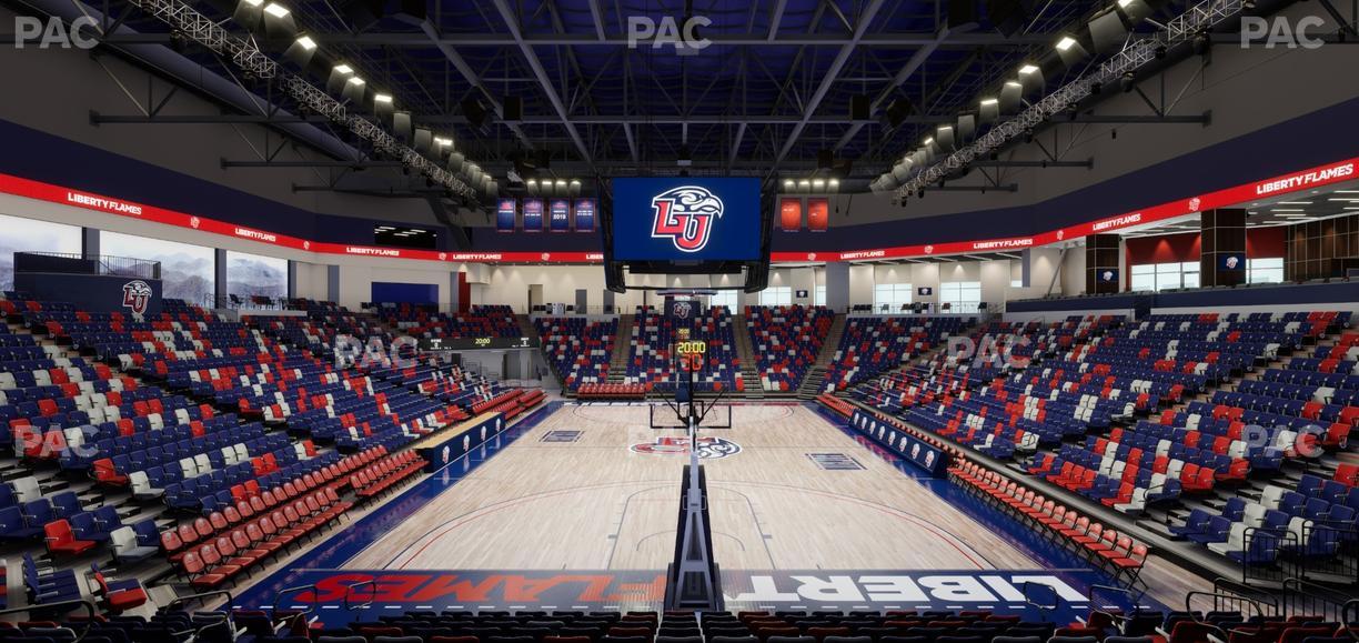 Liberty Arena - Section Ga Seating Seat View