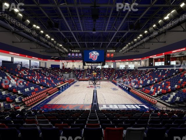 Liberty Arena - Section Ga Seating Seat View