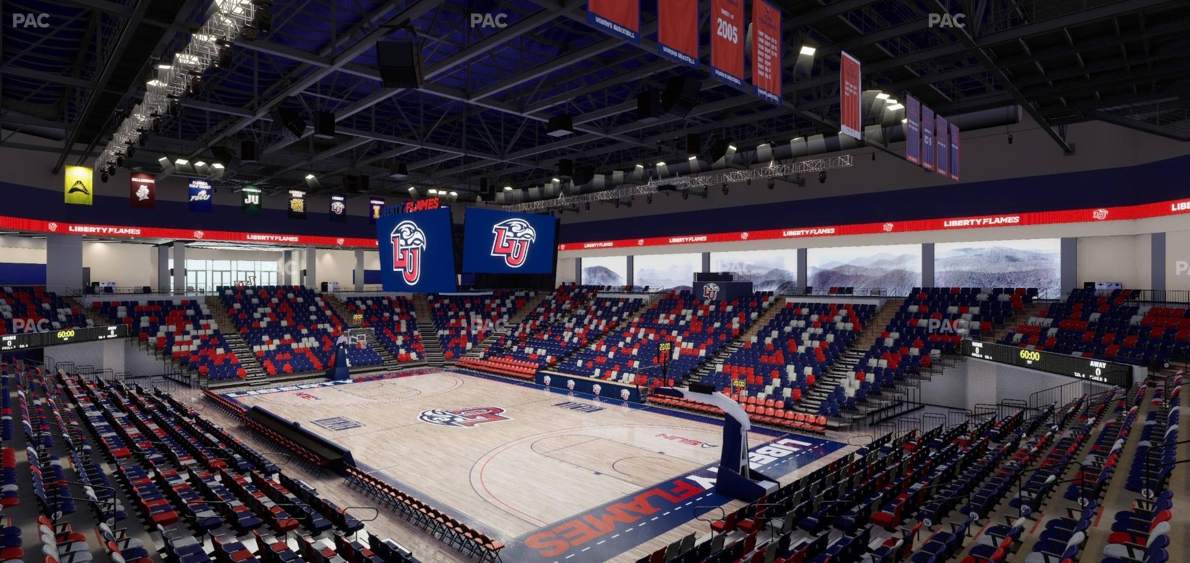 Liberty Arena - Section Ga Seating Seat View