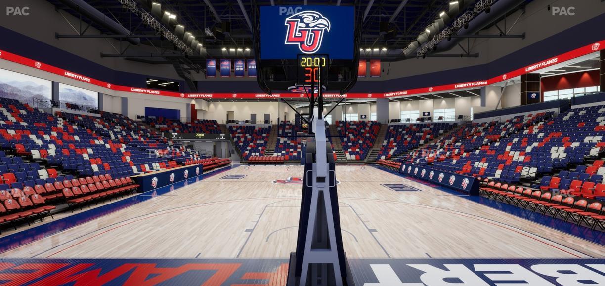 Liberty Arena - Section Ga Seating Seat View