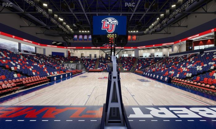 Liberty Arena - Section Ga Seating Seat View