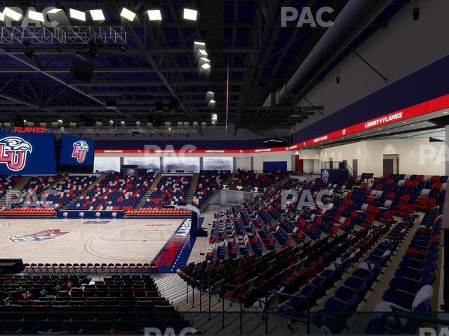 Liberty Arena - Section Loge Box 1 Seat View