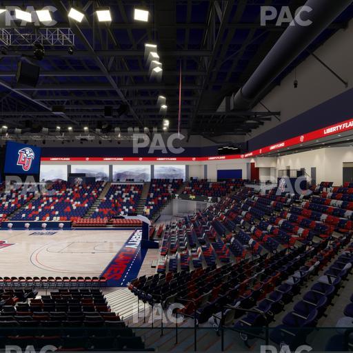 Liberty Arena - Section Loge Box 1 Seat View