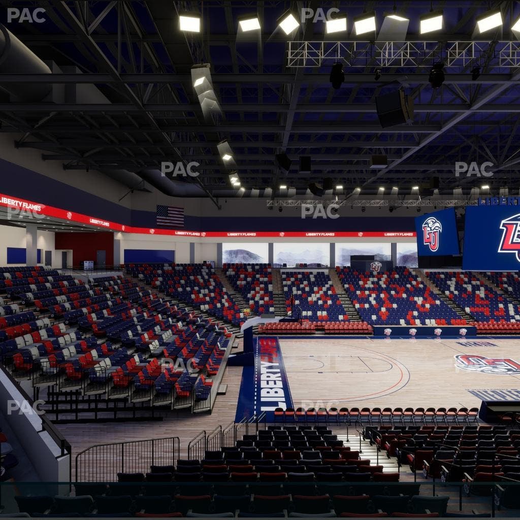 Liberty Arena - Section Loge Box 10 Seat View