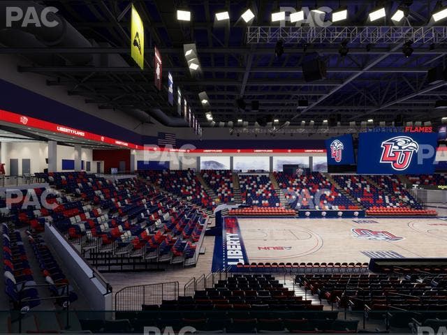 Liberty Arena - Section Loge Box 10 Seat View