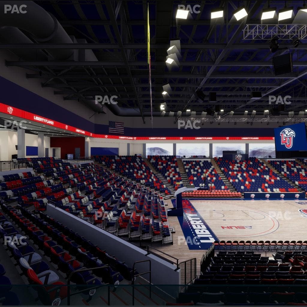 Liberty Arena - Section Loge Box 11 Seat View