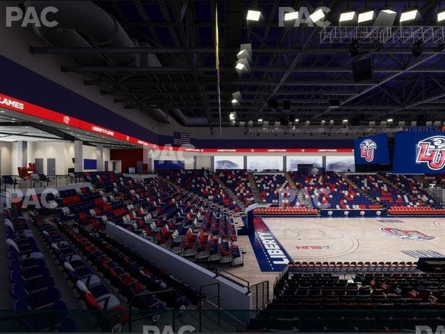 Liberty Arena - Section Loge Box 11 Seat View