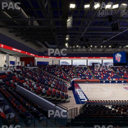 Liberty Arena - Section Loge Box 11 Seat View