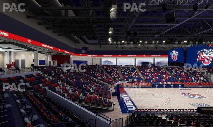Liberty Arena - Section Loge Box 11 Seat View