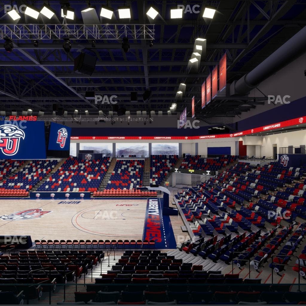 Liberty Arena - Section Loge Box 2 Seat View