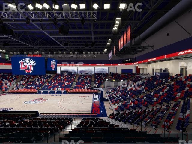 Liberty Arena - Section Loge Box 2 Seat View