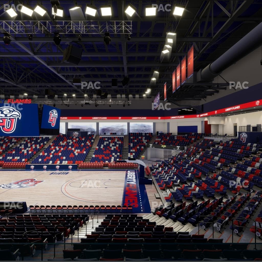 Liberty Arena - Section Loge Box 2 Seat View