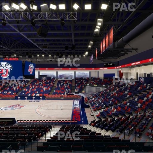 Liberty Arena - Section Loge Box 2 Seat View