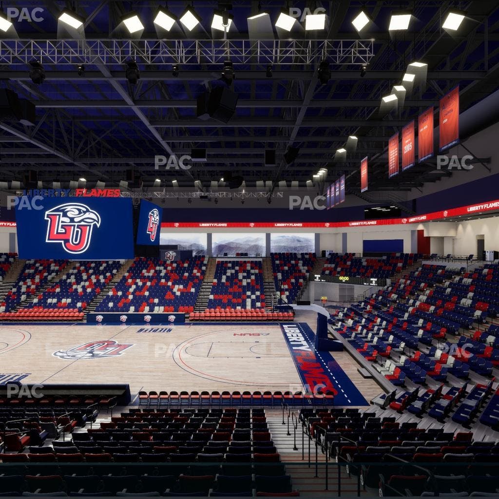 Liberty Arena - Section Loge Box 3 Seat View