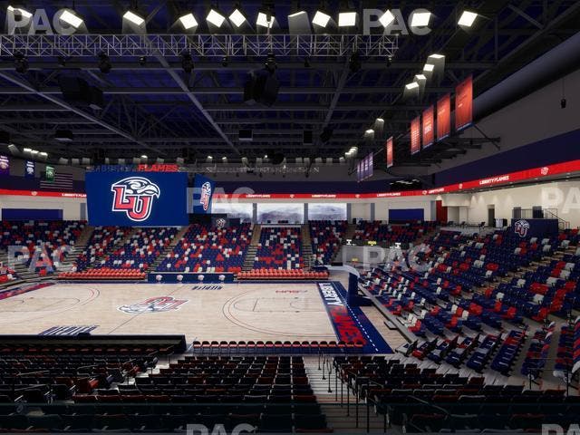 Liberty Arena - Section Loge Box 3 Seat View