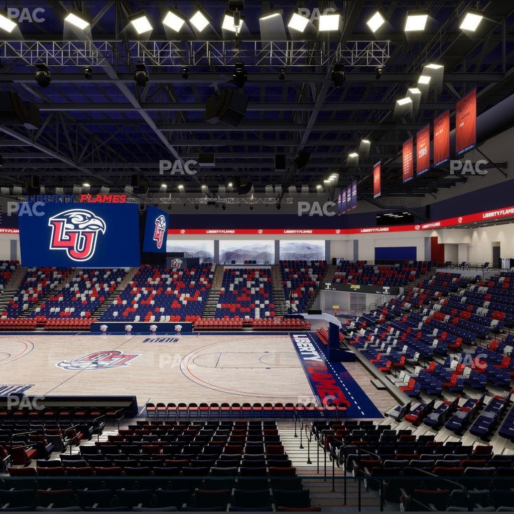 Liberty Arena - Section Loge Box 3 Seat View