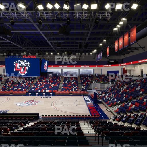 Liberty Arena - Section Loge Box 3 Seat View