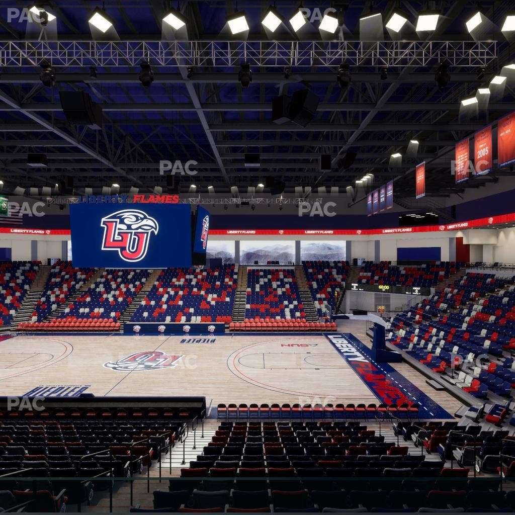 Liberty Arena - Section Loge Box 4 Seat View