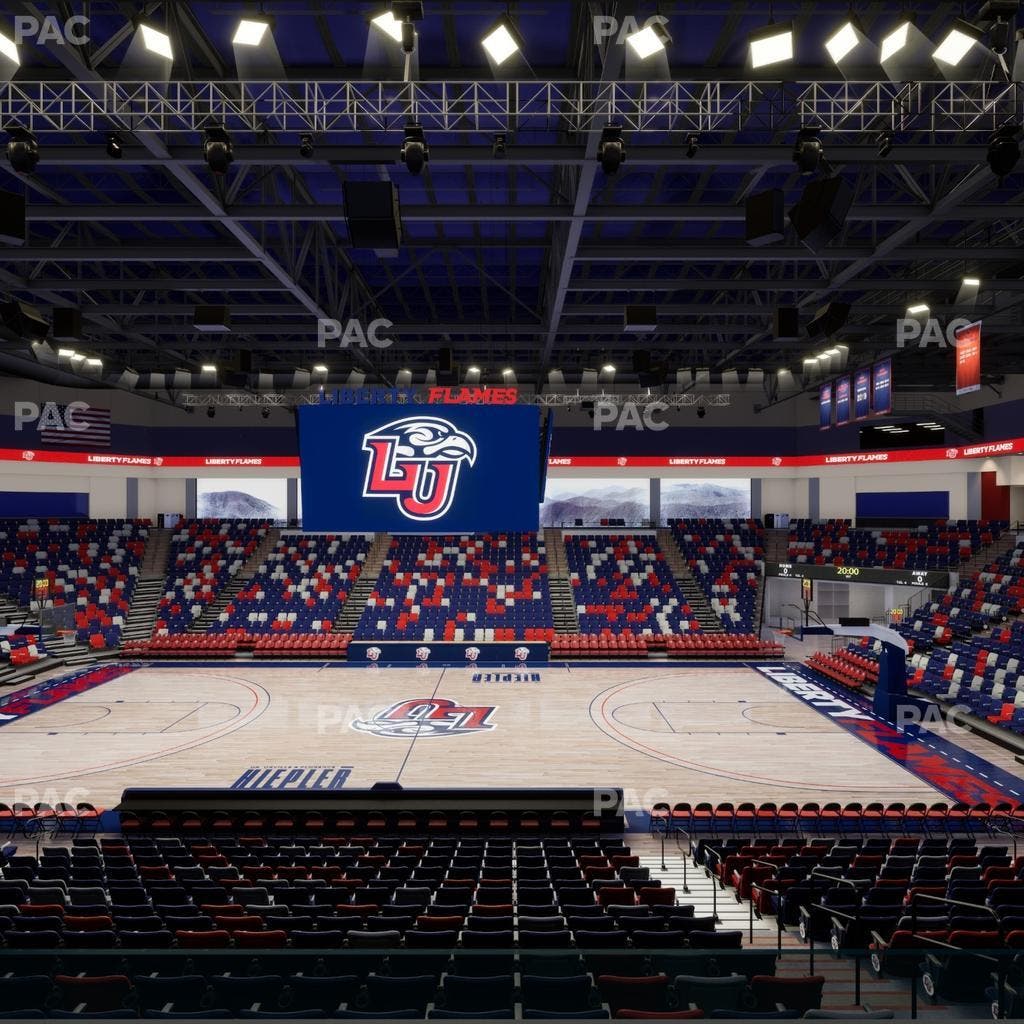 Liberty Arena - Section Loge Box 5 Seat View