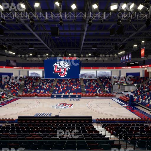 Liberty Arena - Section Loge Box 5 Seat View
