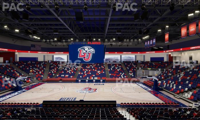 Liberty Arena - Section Loge Box 5 Seat View