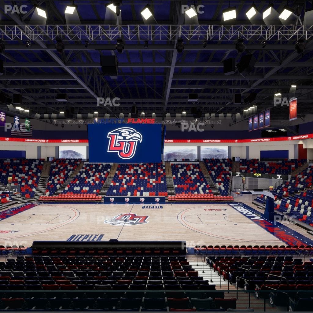 Liberty Arena - Section Loge Box 5 Seat View