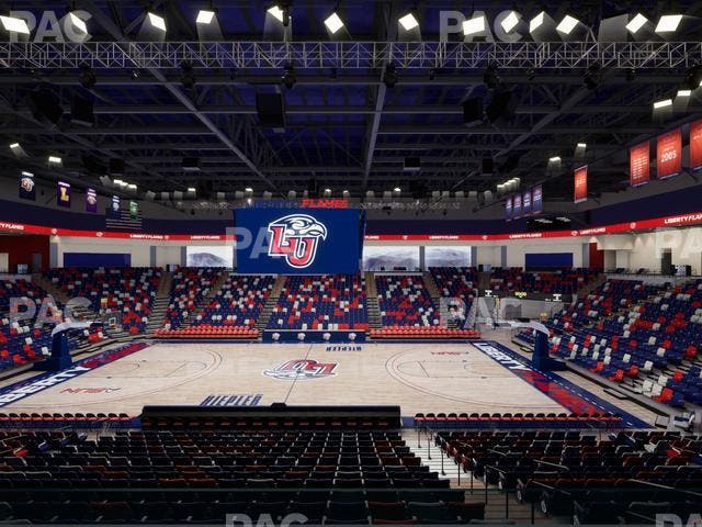 Liberty Arena - Section Loge Box 5 Seat View