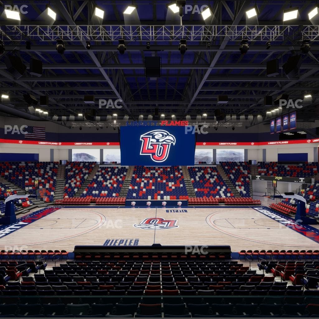 Liberty Arena - Section Loge Box 6 Seat View