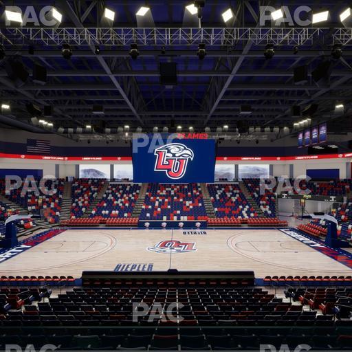 Liberty Arena - Section Loge Box 6 Seat View