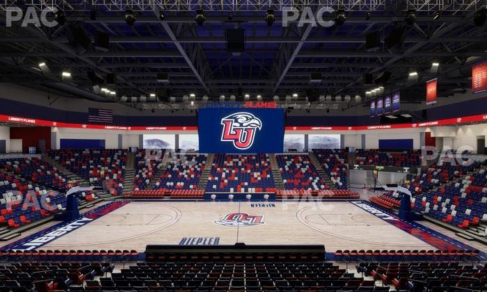 Liberty Arena - Section Loge Box 6 Seat View