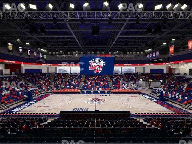 Liberty Arena - Section Loge Box 6 Seat View