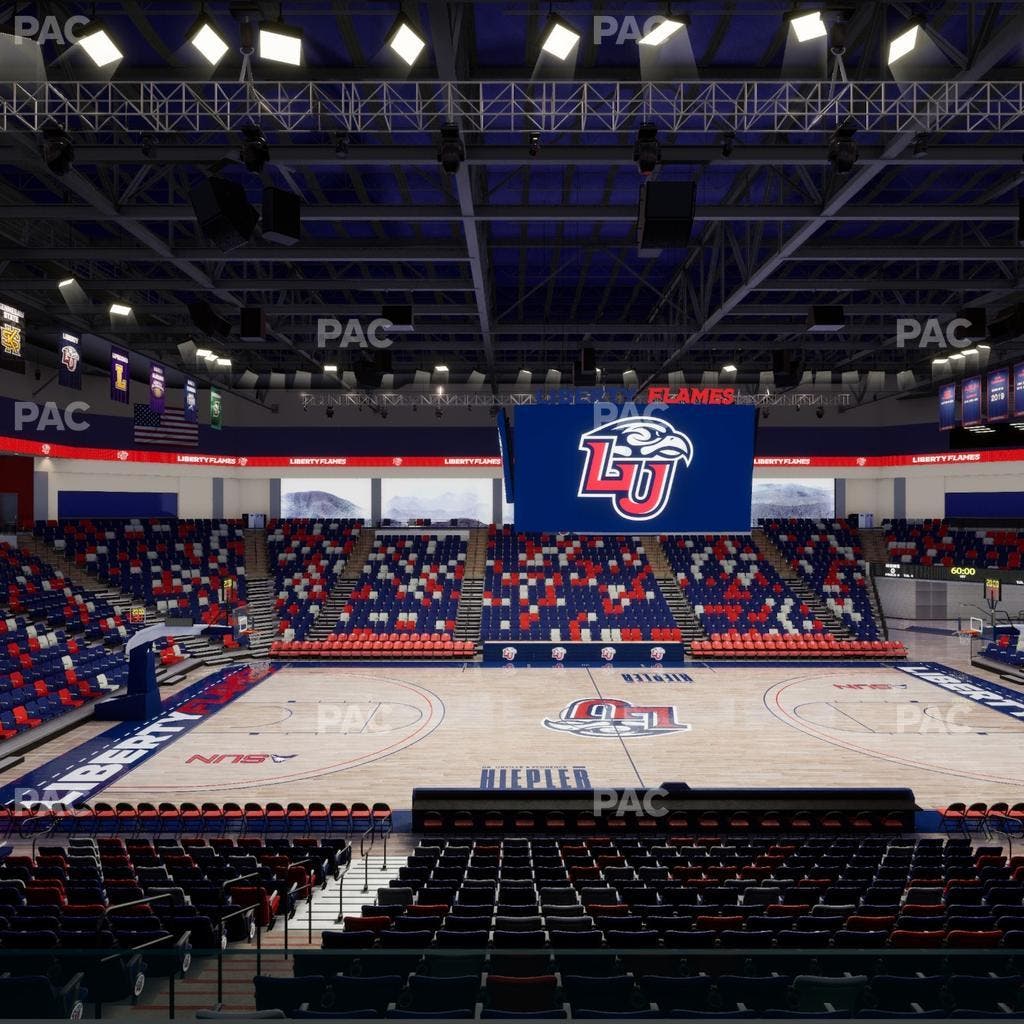 Liberty Arena - Section Loge Box 7 Seat View