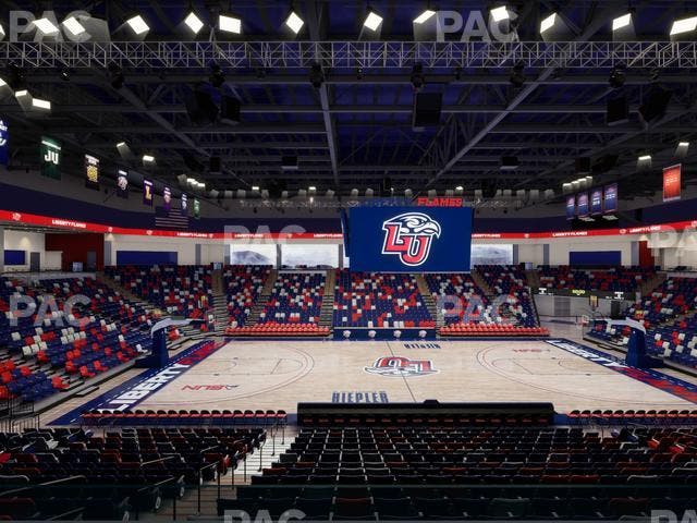 Liberty Arena - Section Loge Box 7 Seat View