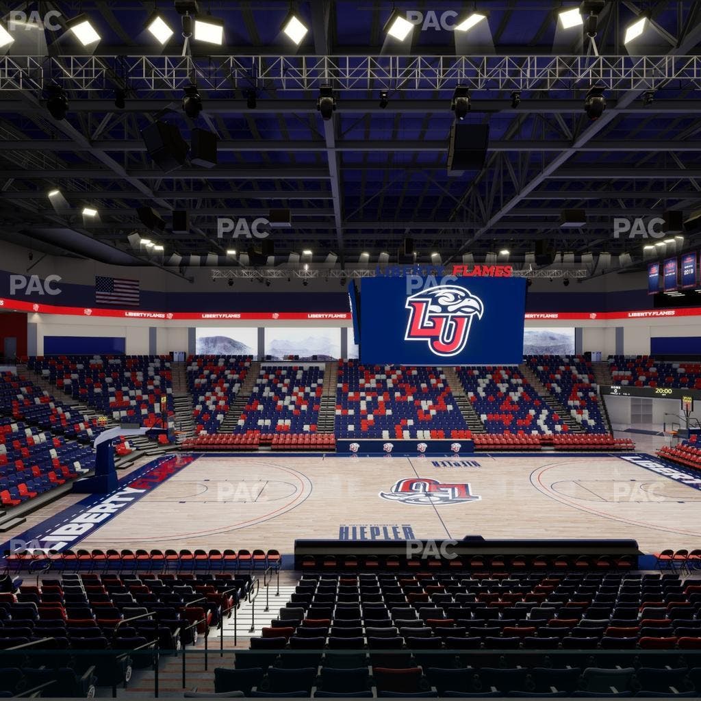 Liberty Arena - Section Loge Box 7 Seat View