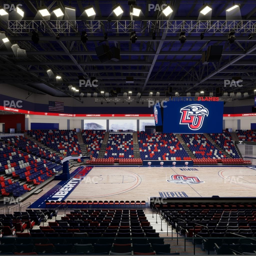 Liberty Arena - Section Loge Box 8 Seat View